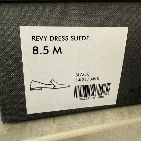 AQUATALIA Revy Loafer Black Suede Size 8.5 - Picture 2 of 7